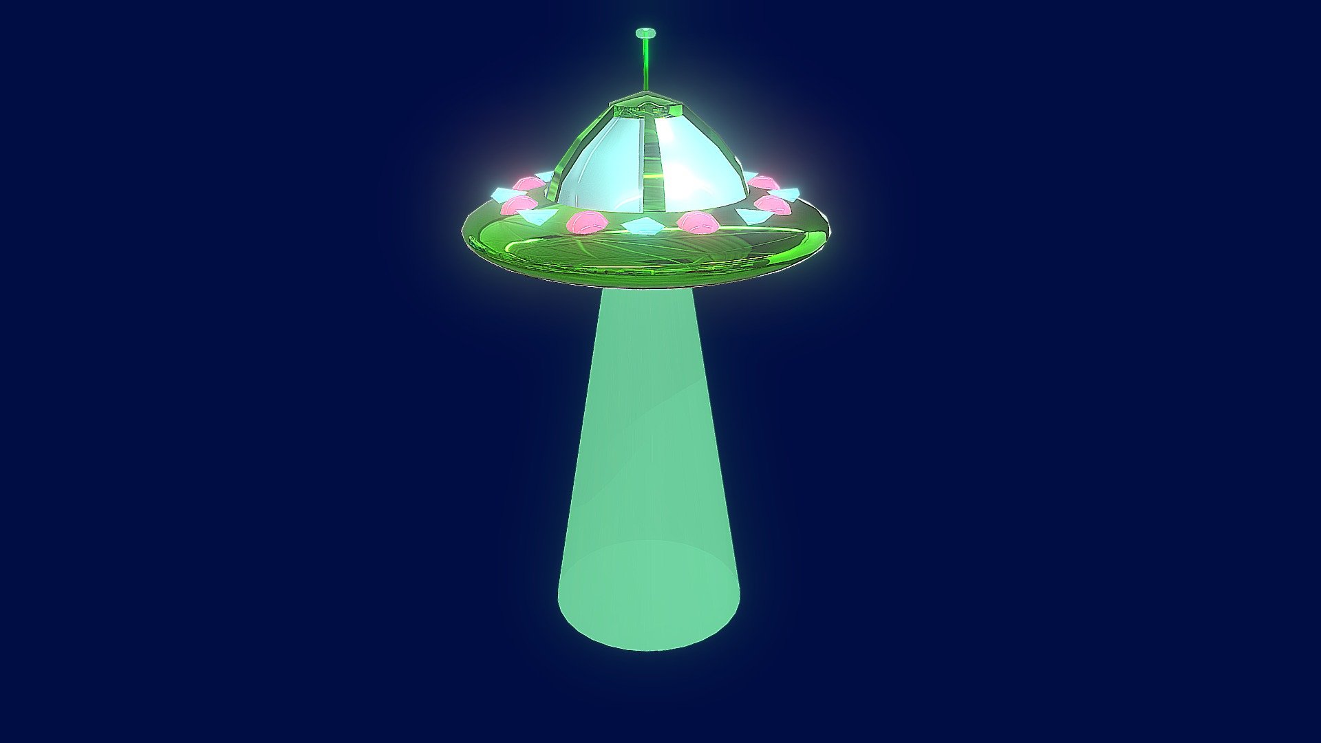 летающая тарелка - Download Free 3D model by lerokshek [e6787d3 ...