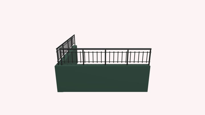 Alüminyum_korkuluk 3D Model