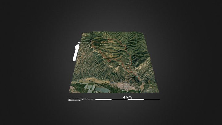 赤壁丹霞 – Free 3D Model STL