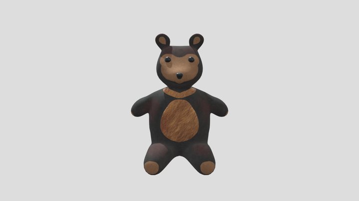 Sunbear Teddy 3D Model