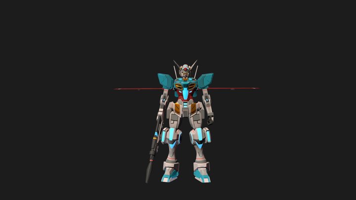 G-Self Gundam Model 3D Model