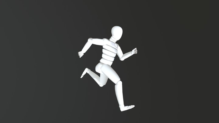 Run-cycle 3D models - Sketchfab