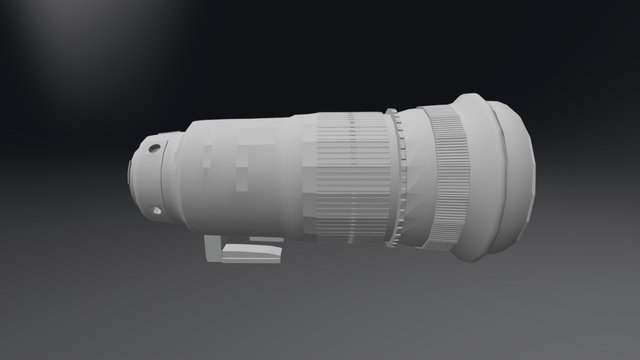 Lens: 150-500mm 3D Model