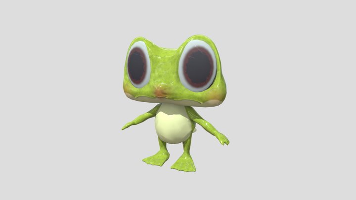 Gecko 3D Model