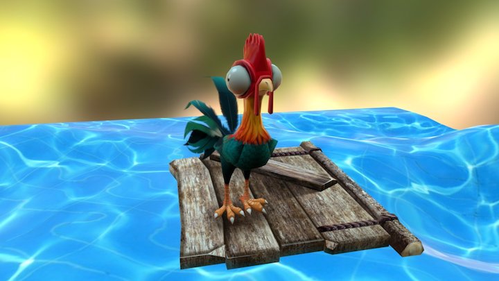 HIE HIE MOANA 3D Model