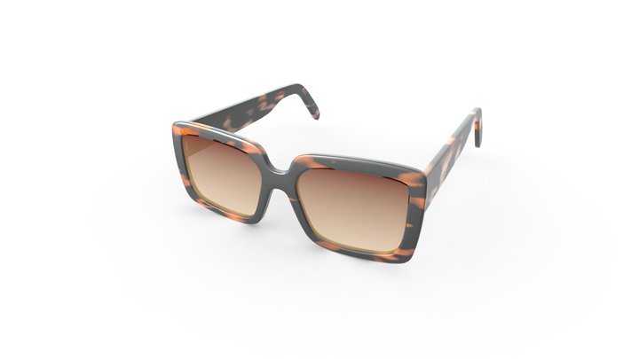 Glasses Total Vibe Mini - WIP v05 3D Model