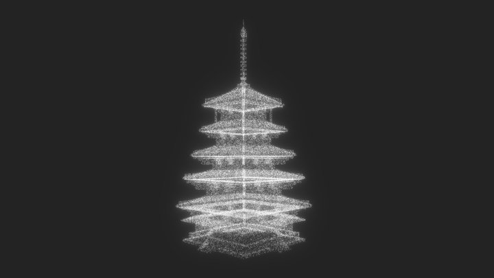 UXRZONE - Japanese Pagoda 3D Model