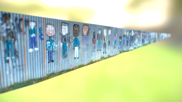 Fraser Cresent School fence 3D Model