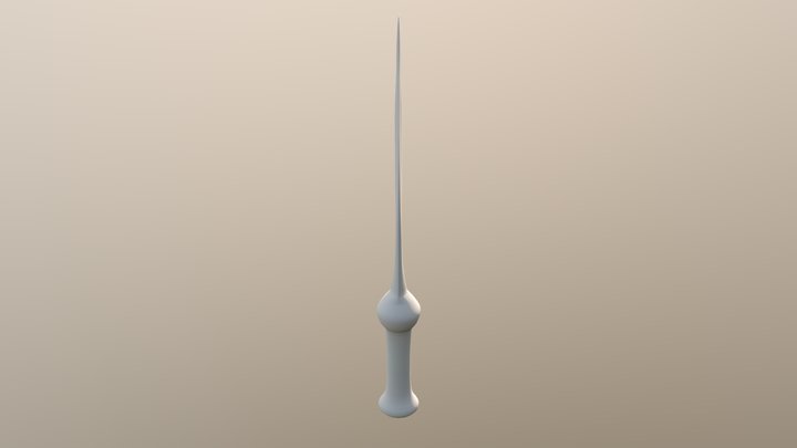 Bronze Sword 3D Model