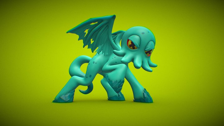 My Little Horrors - Cthulhu 3D Model