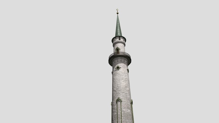 Nurulla Minaret 3D Model