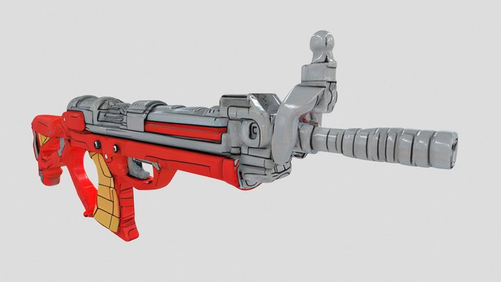 Bolt-action-rifle 3D models - Sketchfab