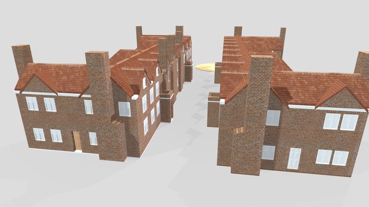 Dome Alley, Winchester 1800 3D Model
