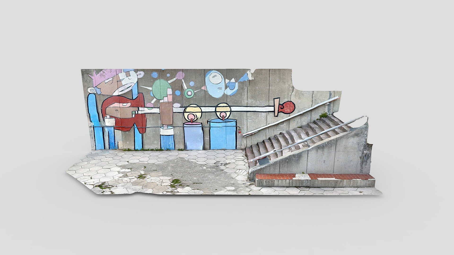 Day 119: Hart Plaza Mural
