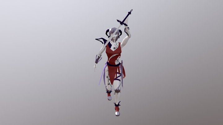 Ivy Armor 02 3D Model