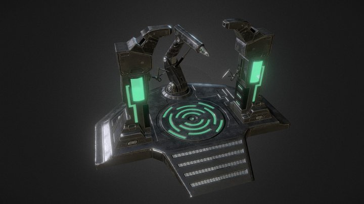 Repair Station 3D Model