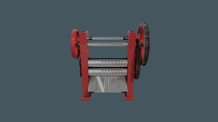 Sugarcane Machine 3D Model