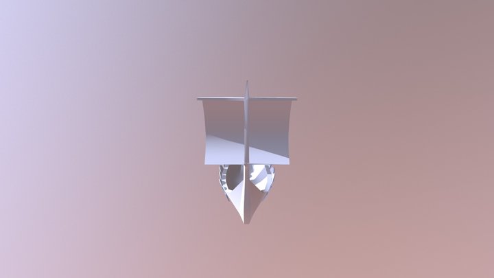 Viking Boat 3D Model