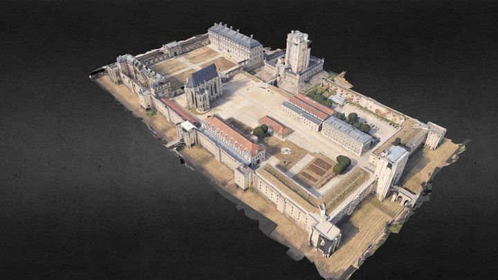 Château de Vincennes 3D Model