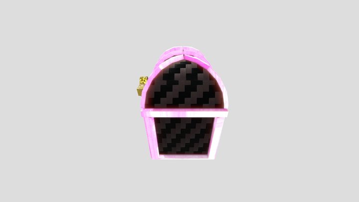 Treasure Chest 3D Model