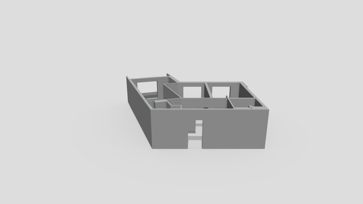 kvartira 3D Model