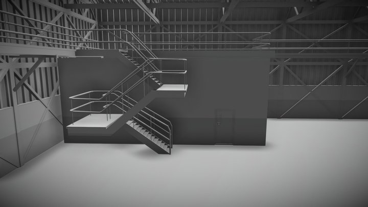 Hangar 3D Model