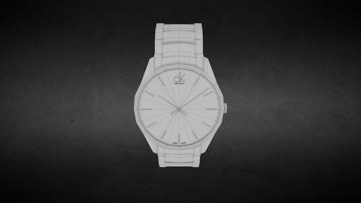Reloj Calvin Klein 3D Model