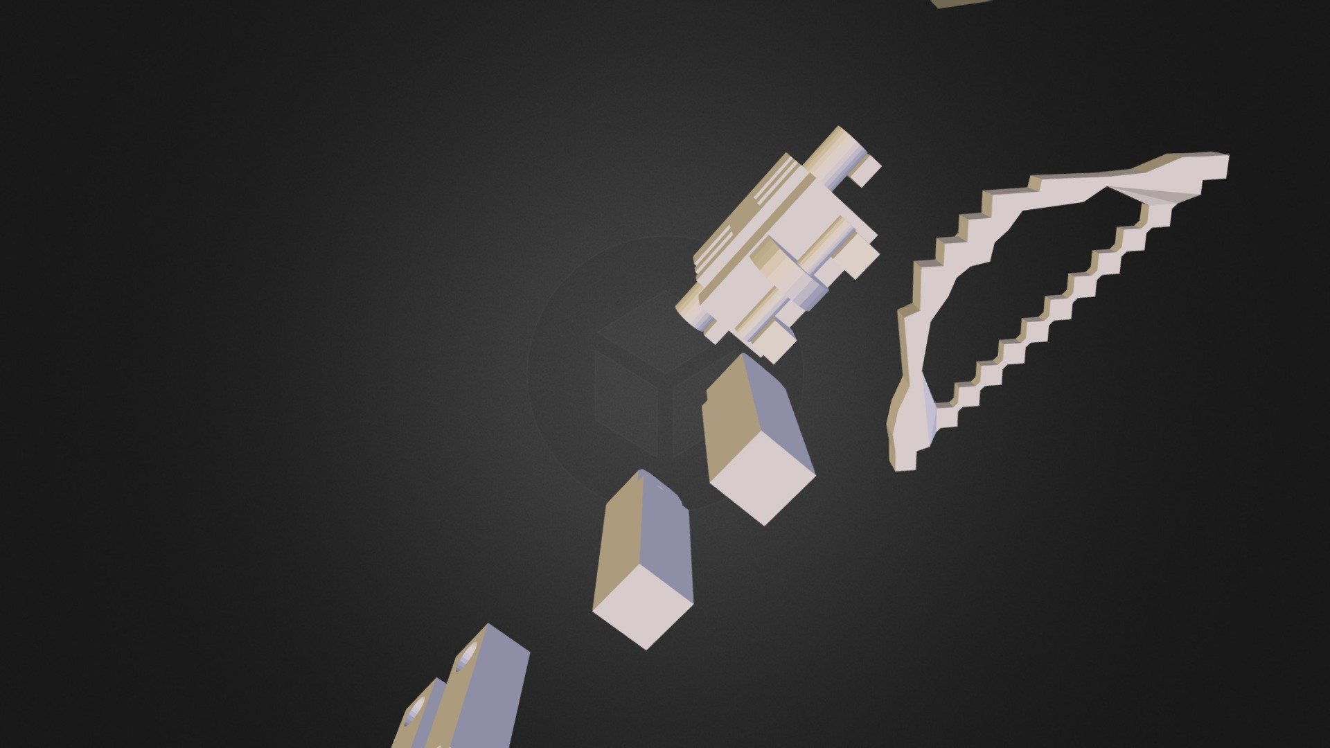 Minecraftskeleton - 3D model by normabarr [e689097] - Sketchfab