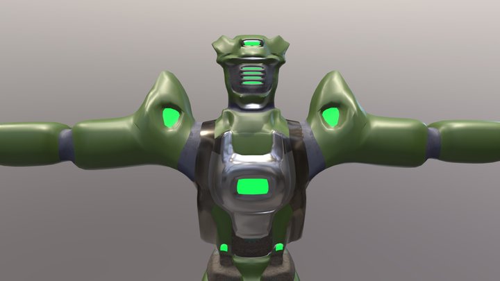 Mecha 3D Model