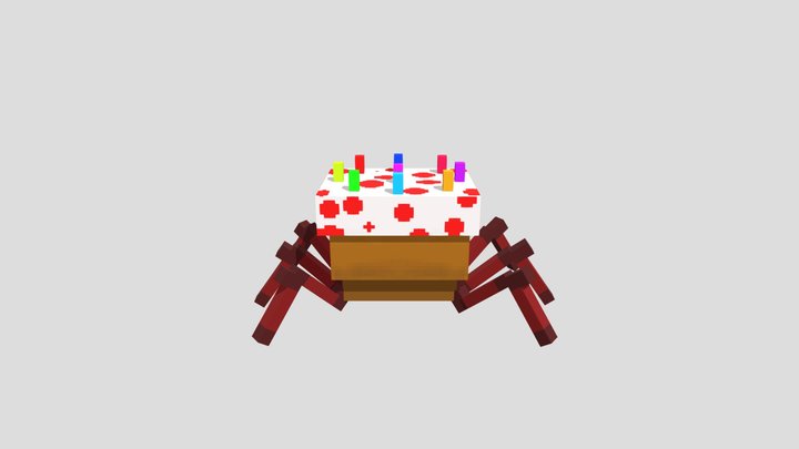 Surprise Cake ^^ 3D Model