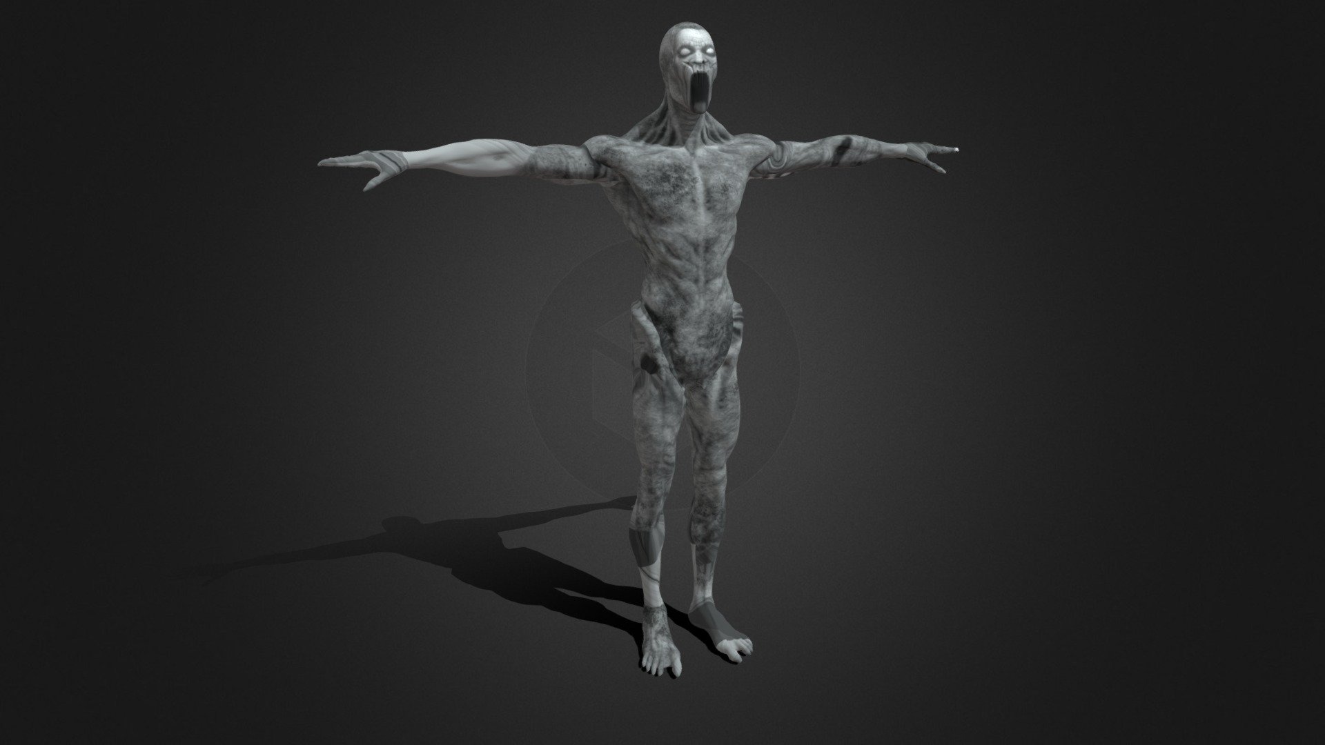 SCP-096 New Model - 3D model by Edward Johnson 3 (@sirenhead1929 ...