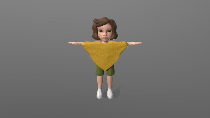 Personaje Texturizado 3D Model
