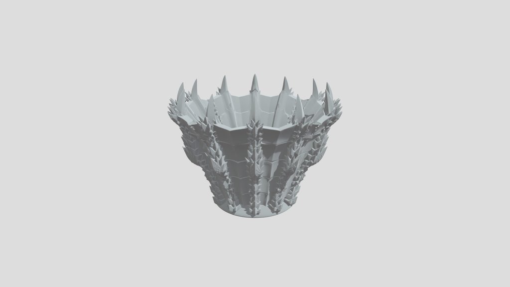 Spiked Umbrella Tree Pot