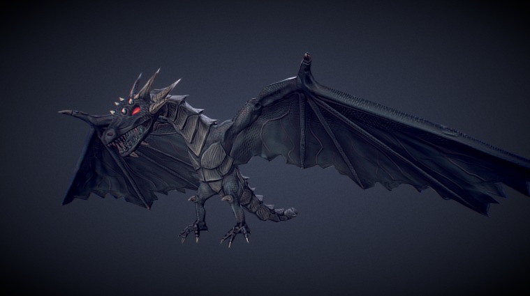 Dragon - 3D model by X-ray [e68ae3c] - Sketchfab