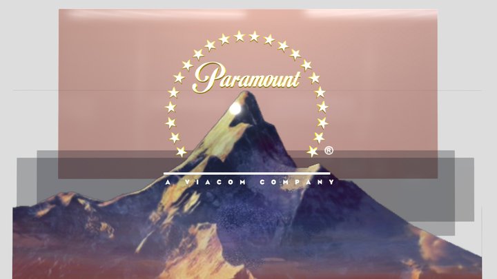 Paramount Pictures Logo 2009 3D Model