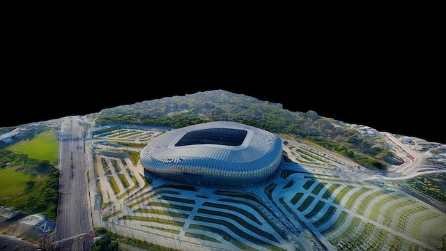 Estadio BBVA Bancomer 3D Model