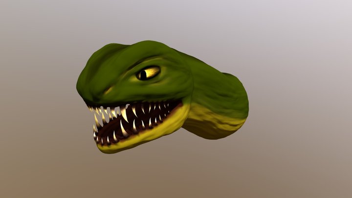 Dino mutant 3D Model