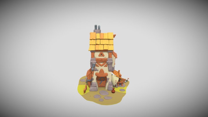 Shack 3D Model 3D Model