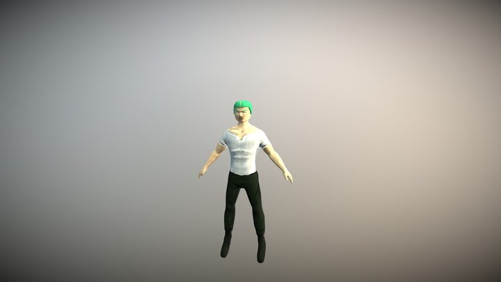 Charakter 3D Model
