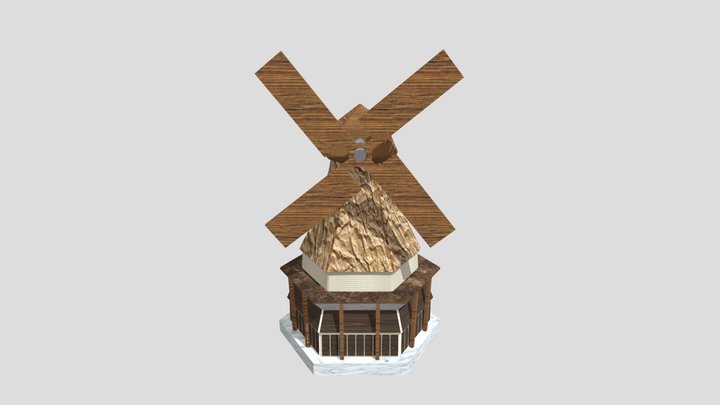 Windmill 3D Model