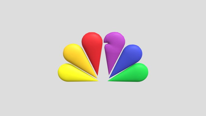 NBC Logo 1986-present 3D Model
