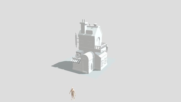 Bakery Store 3D Model