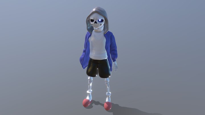 Sans - Undertale 3D Model