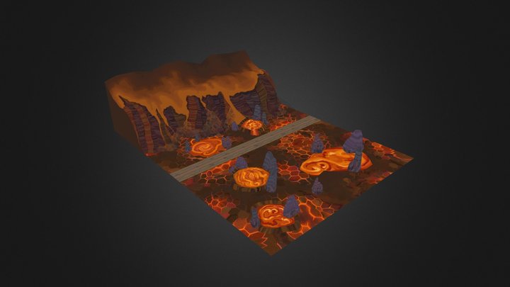 Volcanic_environment 3D Model