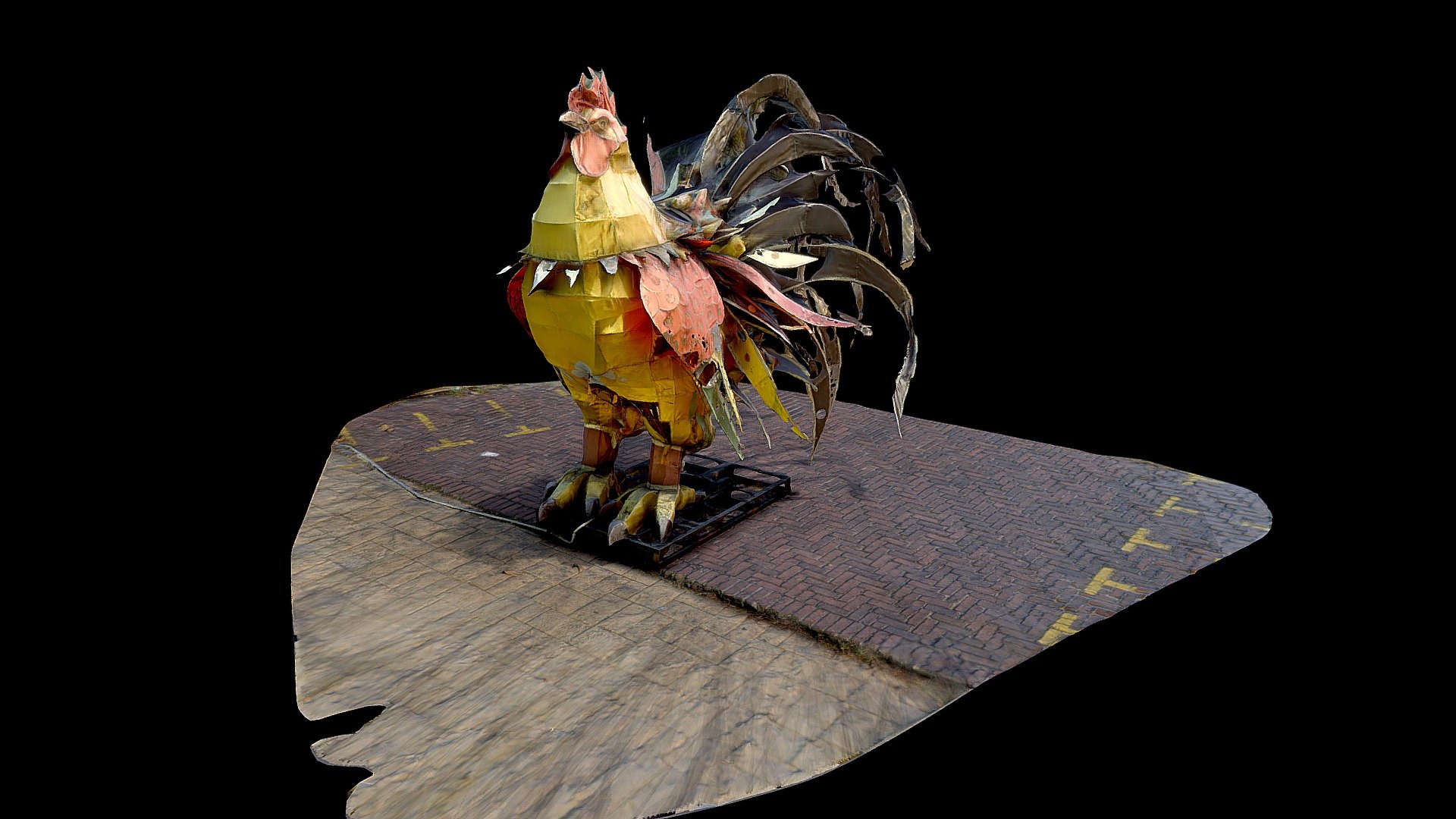 3D Scan || CNY Rooster in Penang (Malaysia) 2017