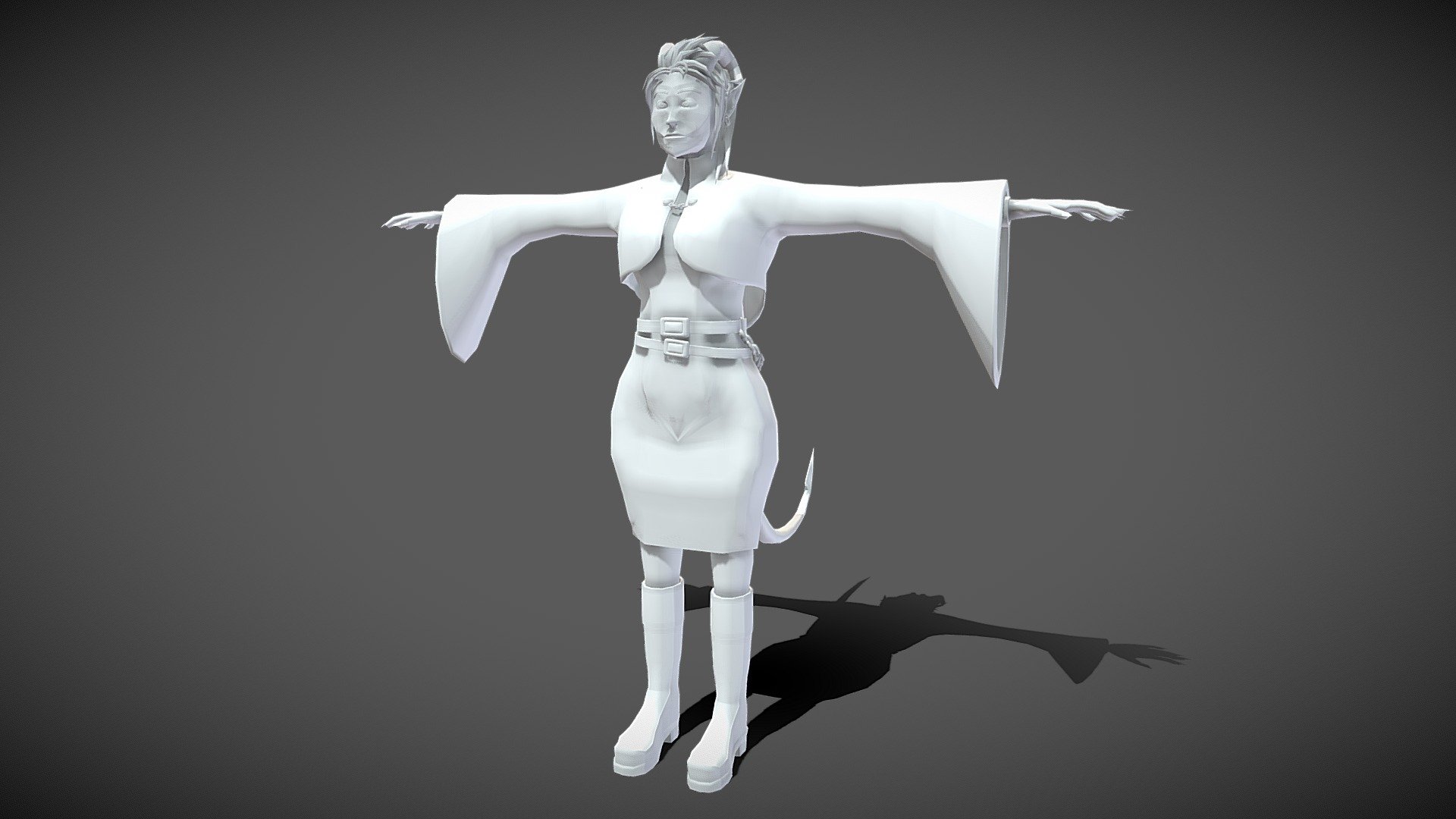 3D Character Model - 3D model by blueiee [e68fa0d] - Sketchfab