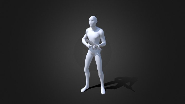 Soldier Animation 3D Model