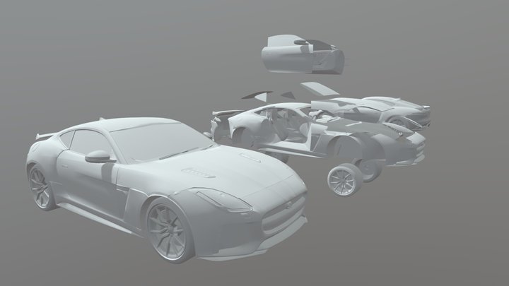 New car 3D Model