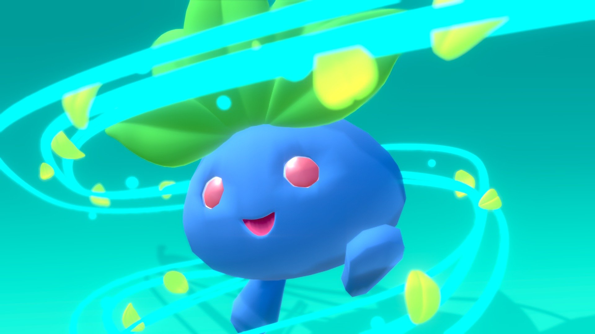 Cute Oddish Fanart - Download Free 3d Model By Denise Stormrage 