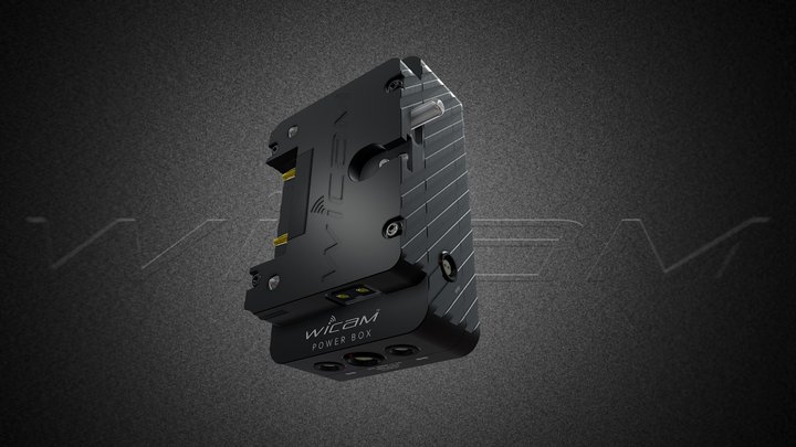 Power Box Gold-mount 3D Model